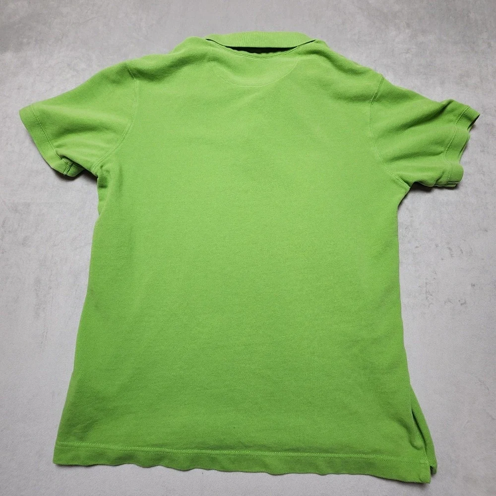 True Religion Sportswear California‎ Style Mens XL Green Polo Shirt Short Sleeve